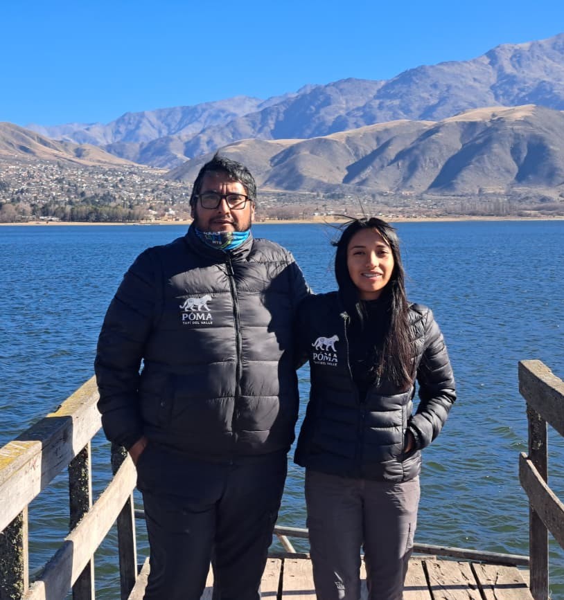 Sergio y Naty, fundadores de PÓMA